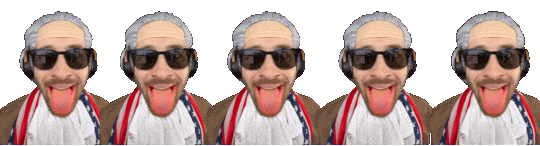 Going Crazy Founding Fathers Sticker