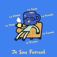 Coffee Im Tired GIF by Ng Khai Hong