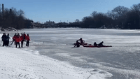 New Jersey Police Chief Rescues Mother and Daughter From Frozen Passaic River