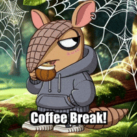 Coffee Break Forest GIF by Chillo Dillo