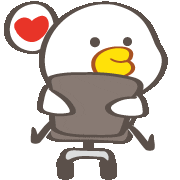 開心 Love Sticker