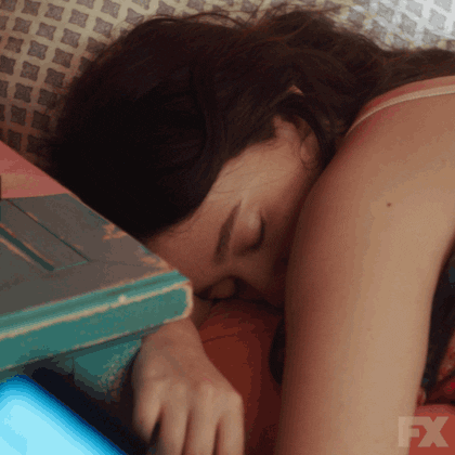 confused wake up GIF by Better Things