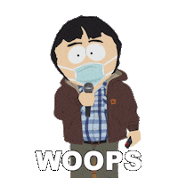 Randy Marsh Oops Sticker by South Park