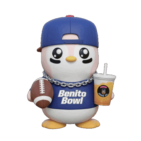Bad Bunny Football Sticker by Pengu Juice Co.
