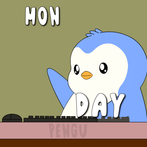 Happy Good Morning GIF by Pudgy Penguins
