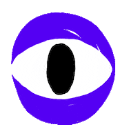 Third Eye Space Sticker by T A R V E R