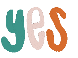 Words Yes Sticker