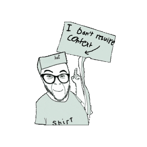 schizobox happy meme i dont require context Sticker