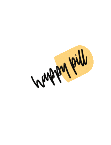 Happy Lettering Sticker
