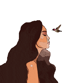 Fearneclementine love peace calm self love Sticker