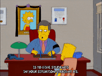 talking bart simpson GIF