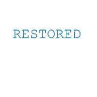 restored Sticker by LifeWay FUGE Camps