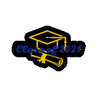 Graduation Class Of 2021 Sticker by Flier Nation CGS Schools