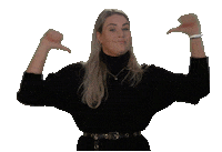 Pointing Jill Sticker by Big Brother 2021