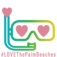 Heart Love Sticker by The Palm Beaches