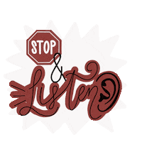 Listen And Learn Sticker