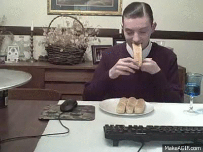 report of the week running on empty food review GIF