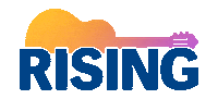 Guitar Rising Sticker by Workday