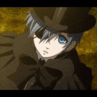 Sad Black Butler GIF