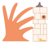 Touch Shapes Sticker by tylko