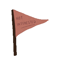 No Thank You Care Sticker