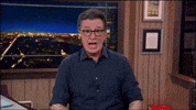 Stephen Colbert Air Quotes GIF by The Late Show With Stephen Colbert