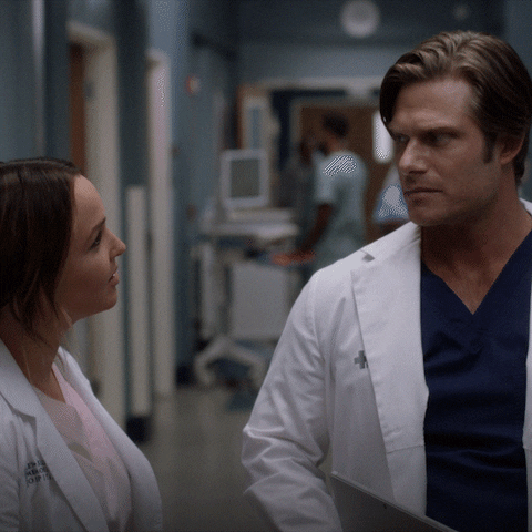 Youre Not Helping Greys Anatomy GIF by ABC Network