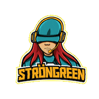 strongreen strongreen herika strongreen herikastrongreen Sticker
