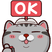 Cat Love Sticker by VITA VITA ‧ 塔仔不正經