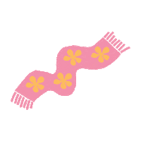 Pink Flower Sticker by WeCrochet