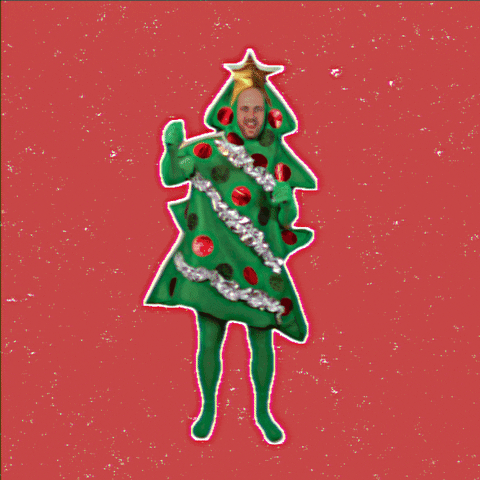 Happy Christmas Tree GIF by mrjonjon