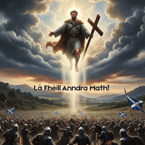Scotland Happy St Andrews Day GIF by Maria Johnsen