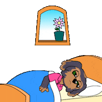Good Morning Sleeping Sticker by BoDoggos