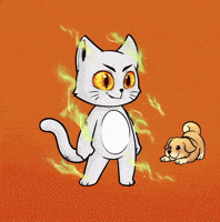 HeroGalaxyNFT cat dog catdog hg GIF