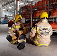 Firefighter Helsinki GIF by Stadinbrankkari