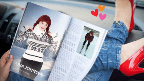 Film Director Magazine GIF by Maria Johnsen