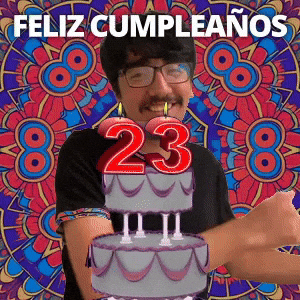 ¡Feliz 23.º cumpleaños!