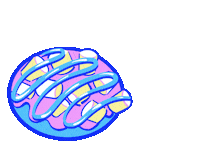 Snacks Donuts Sticker