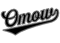 OMOW baseball rap skate hiphop Sticker