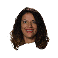 floating head caroline huber Sticker by Originals