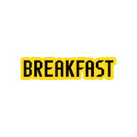 Breakfast Sticker