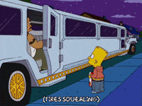 Episode 9 Limo GIF by The Simpsons