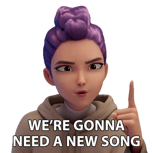 Kpop Demon Hunters Sticker by NETFLIX