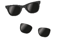 Sun Protection Sunglasses Sticker by Honeysuckle Swim Company