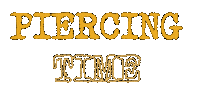 Time Piercing Sticker