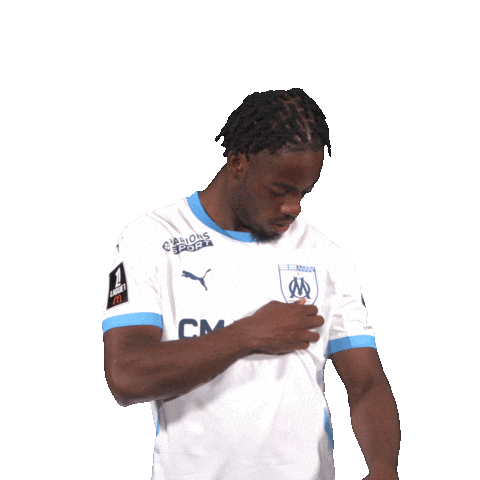 Ligue 1 Kiss Sticker by Olympique de Marseille