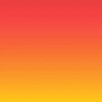 Digital art gif. Yellow shape of Wisconsin slides in over an orange background. The text “Wisconsin Votes” appears as five stars shoot upward. An envelope stamped “By Mail” slides into frame.