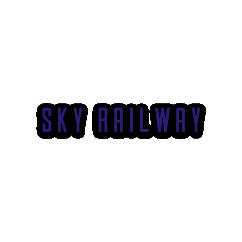 skyrailway giphygifmaker skyrailway sky railway Sticker