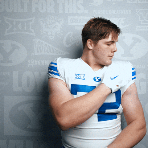 Byu Football Gocougs GIF by BYU Cougars