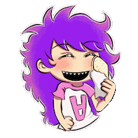 Eating Sticker